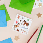 Wild West Cowboy Sticker Set