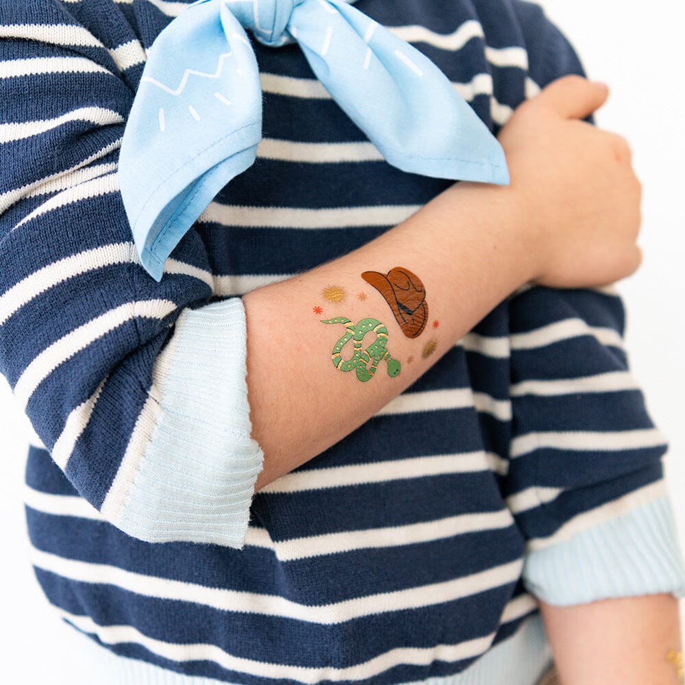 yeehaw temporary tattoos