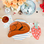 Wild West Horseshoe Print Petite Napkins