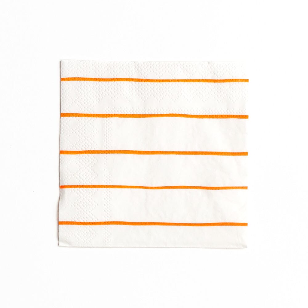 Clementine Frenchie Striped Petite Napkins