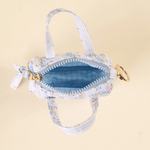 Itty Bitty Duffle Bag Charm - Petal Parade Blue, Shopsweetluluss