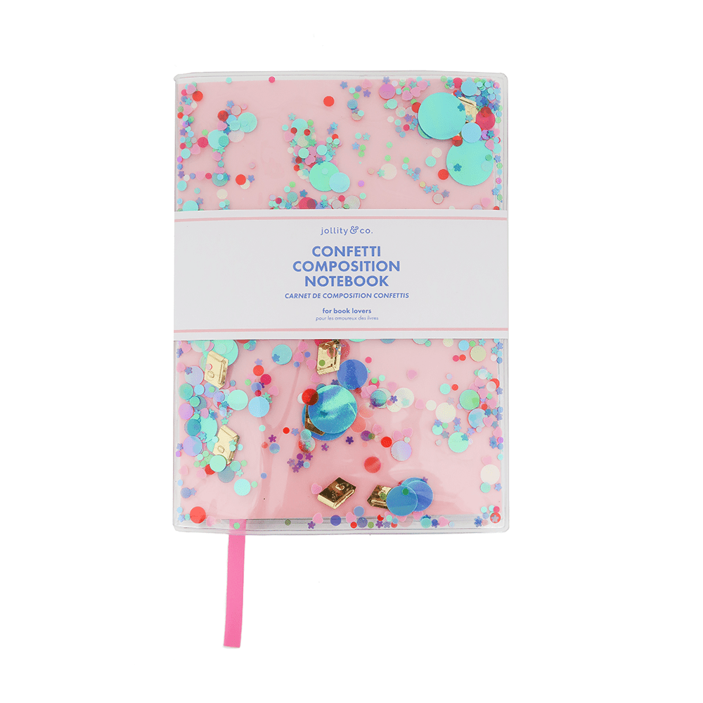 Book Club Confetti Notebook, Jollity & Co