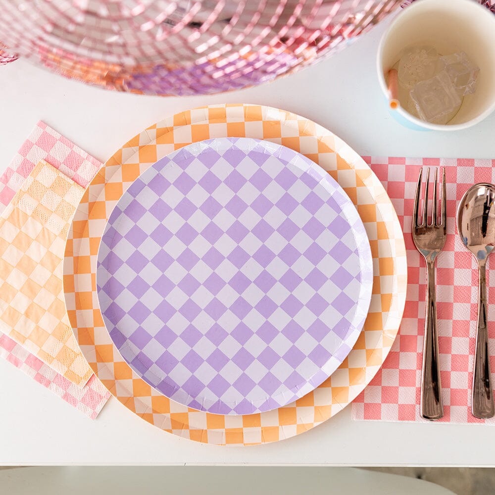 Check It! Peaches N’ Cream Dinner Plates - Shopsweetluluss