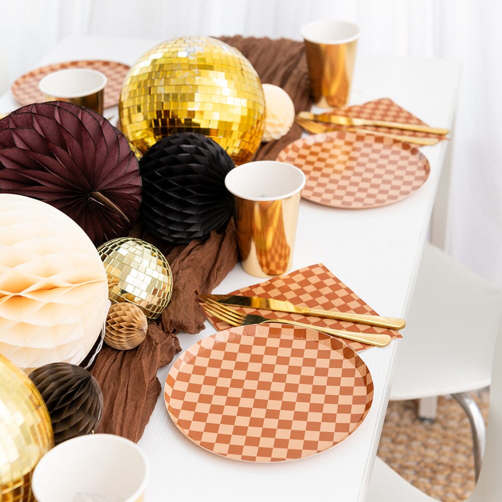 Check It! Café Con Leche Dessert Plates