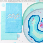 Zodiac Aquarius Guest Napkins, Jollity & Co