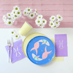Zodiac Pisces Large Napkins, Jollity & Co