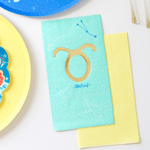Zodiac Taurus Guest Napkins, Jollity & Co
