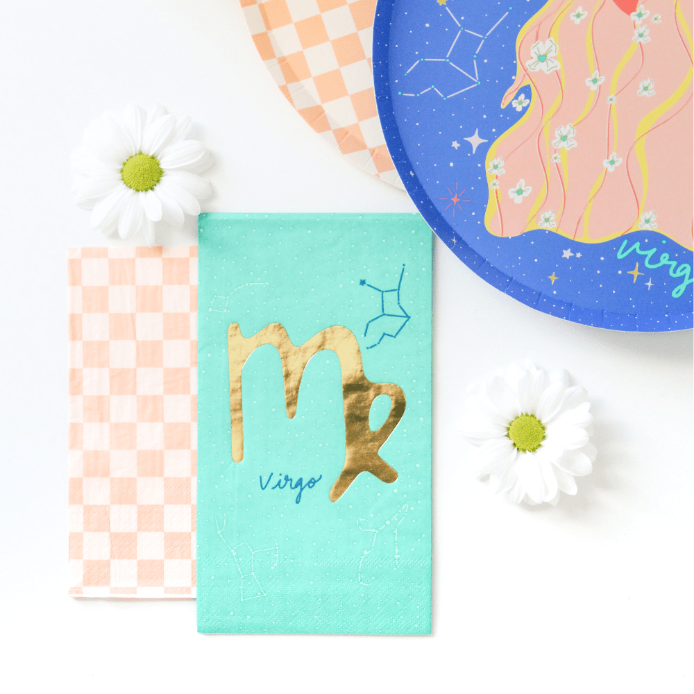 Zodiac Virgo Guest Napkins, Jollity & Co