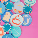 Zodiac Dessert Plates, Jollity & Co