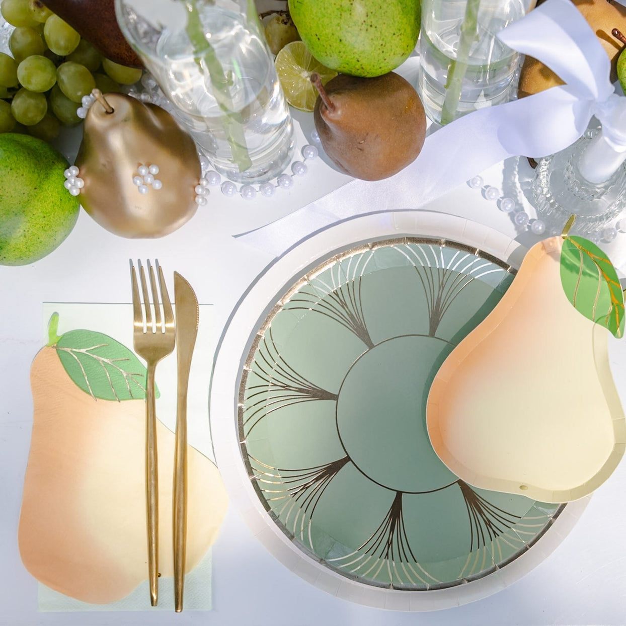 Le Dinner Pear Large Napkins