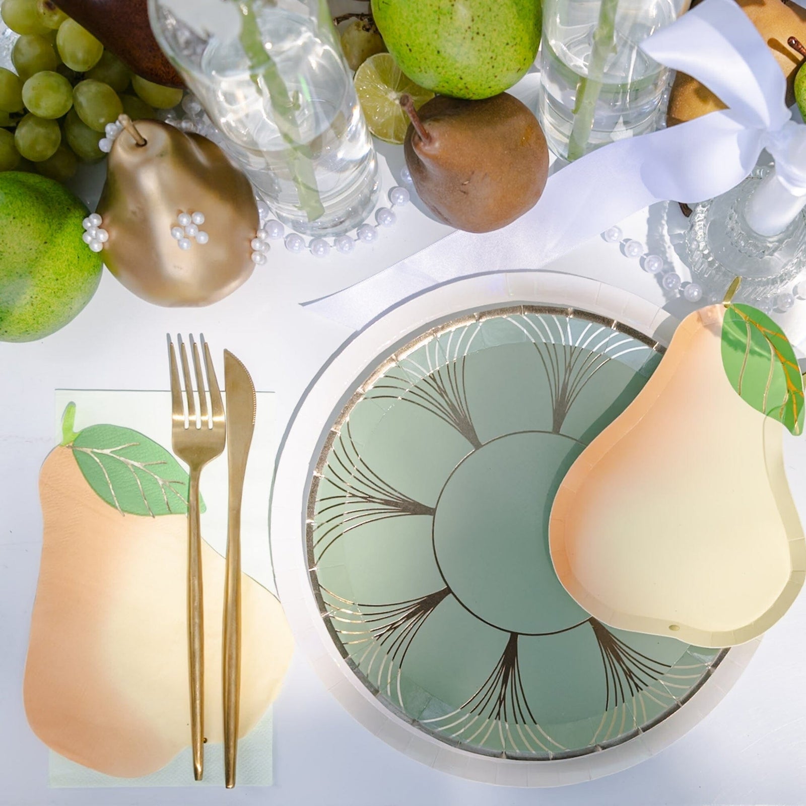 Le Dinner Pear Large Napkins