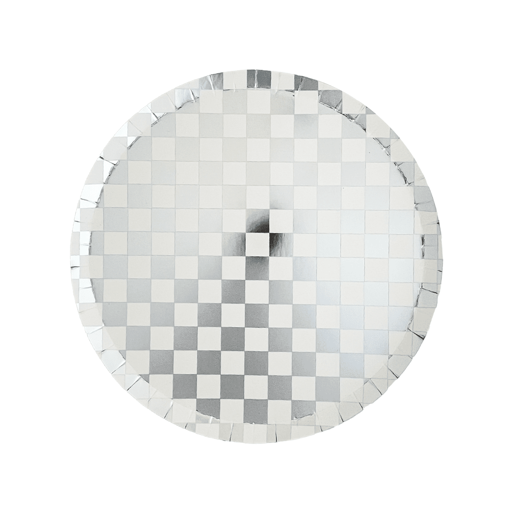 Check It! Dazzling Diamond Dessert Plates
