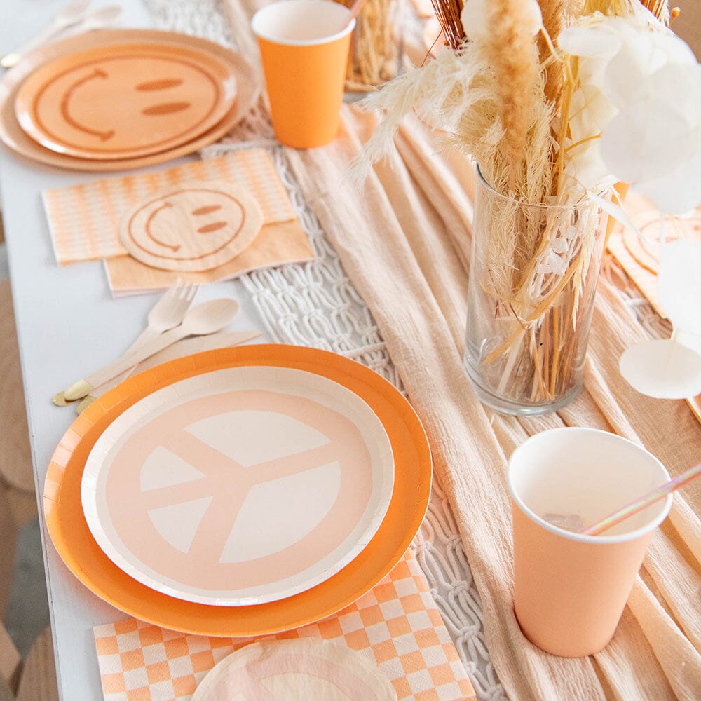 Shades Apricot Dinner Plates