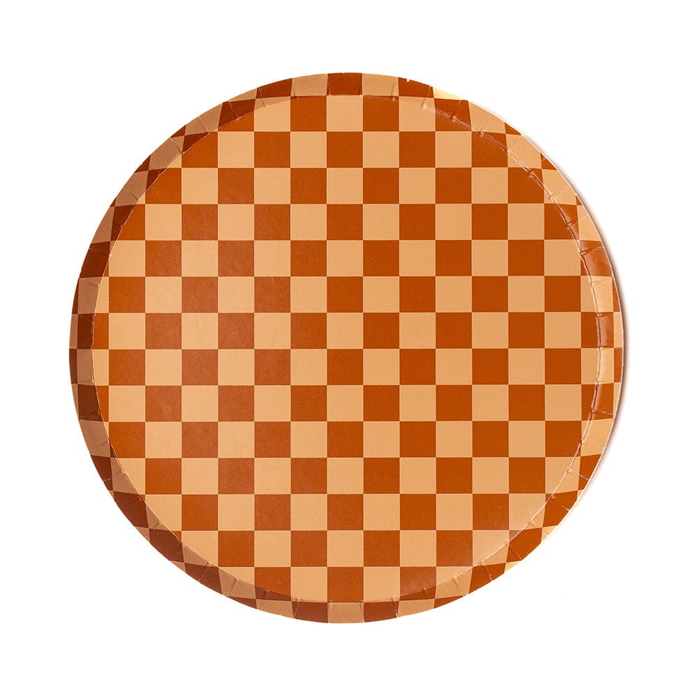 Check It! Café Con Leche Dinner Plates