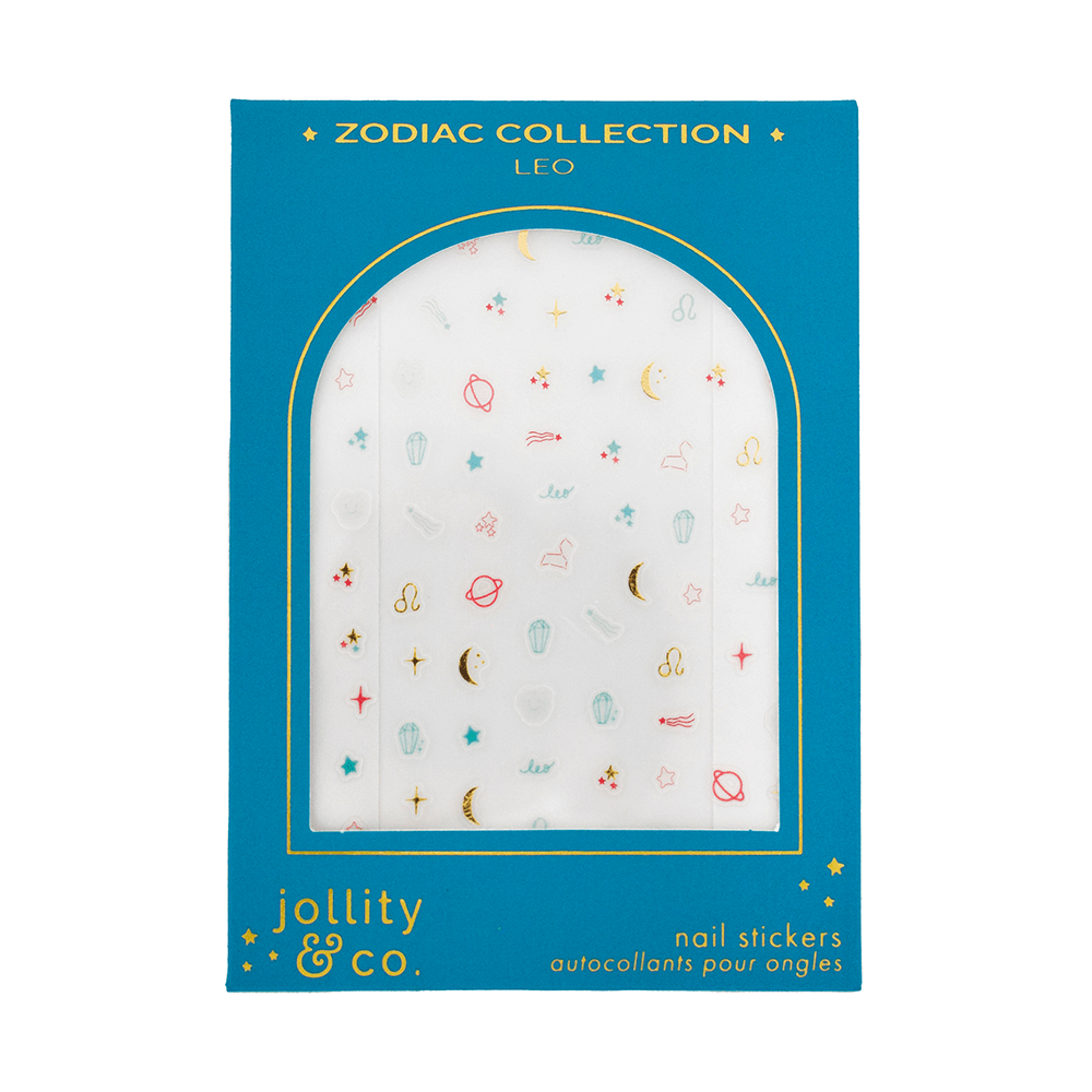 Zodiac Leo Nail Stickers, Jollity & Co