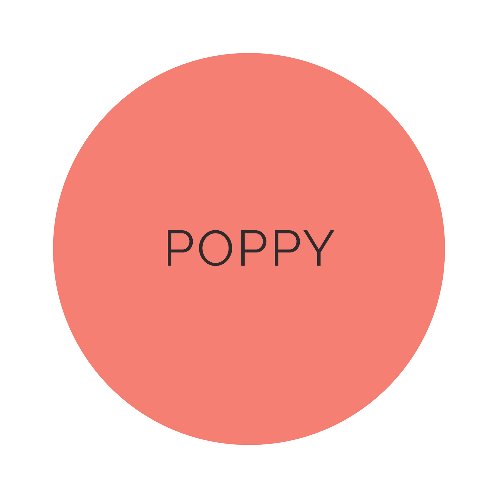 Shades Poppy Dinner Plates