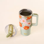 20oz Lifestyle Flip Straw Tumbler - Bouquet Beauty Sage, Shopsweetluluss