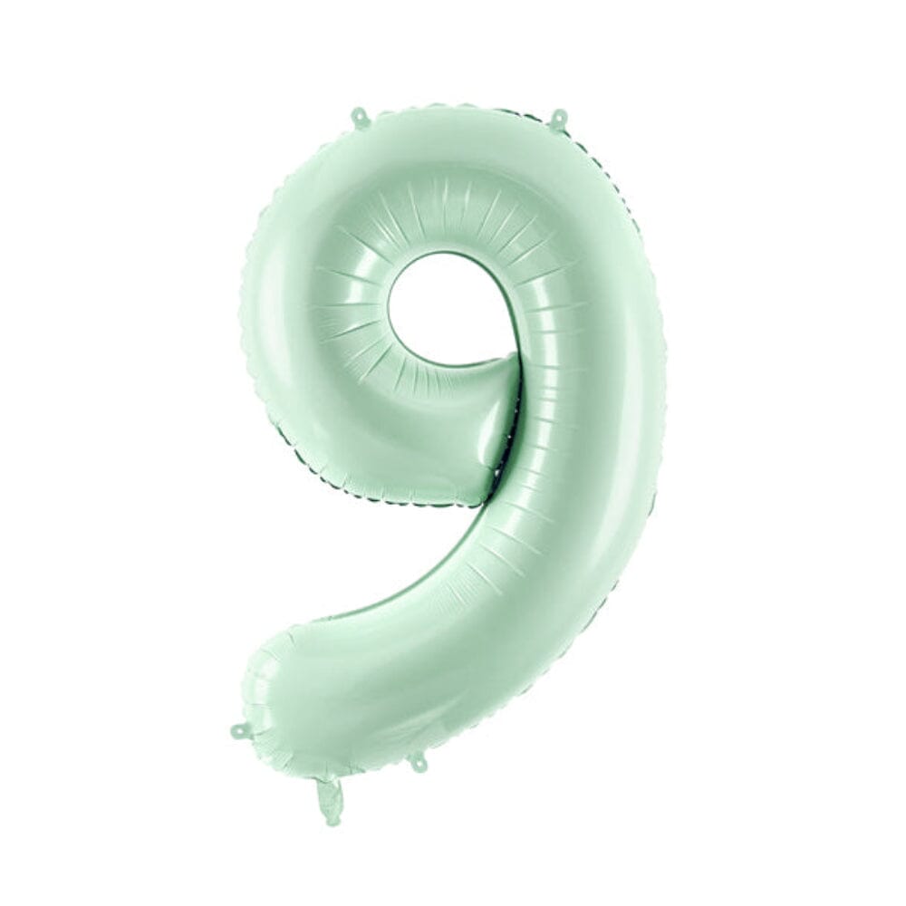 28" Number Balloon, Mint - 10 Style Options, Shopsweetluluss