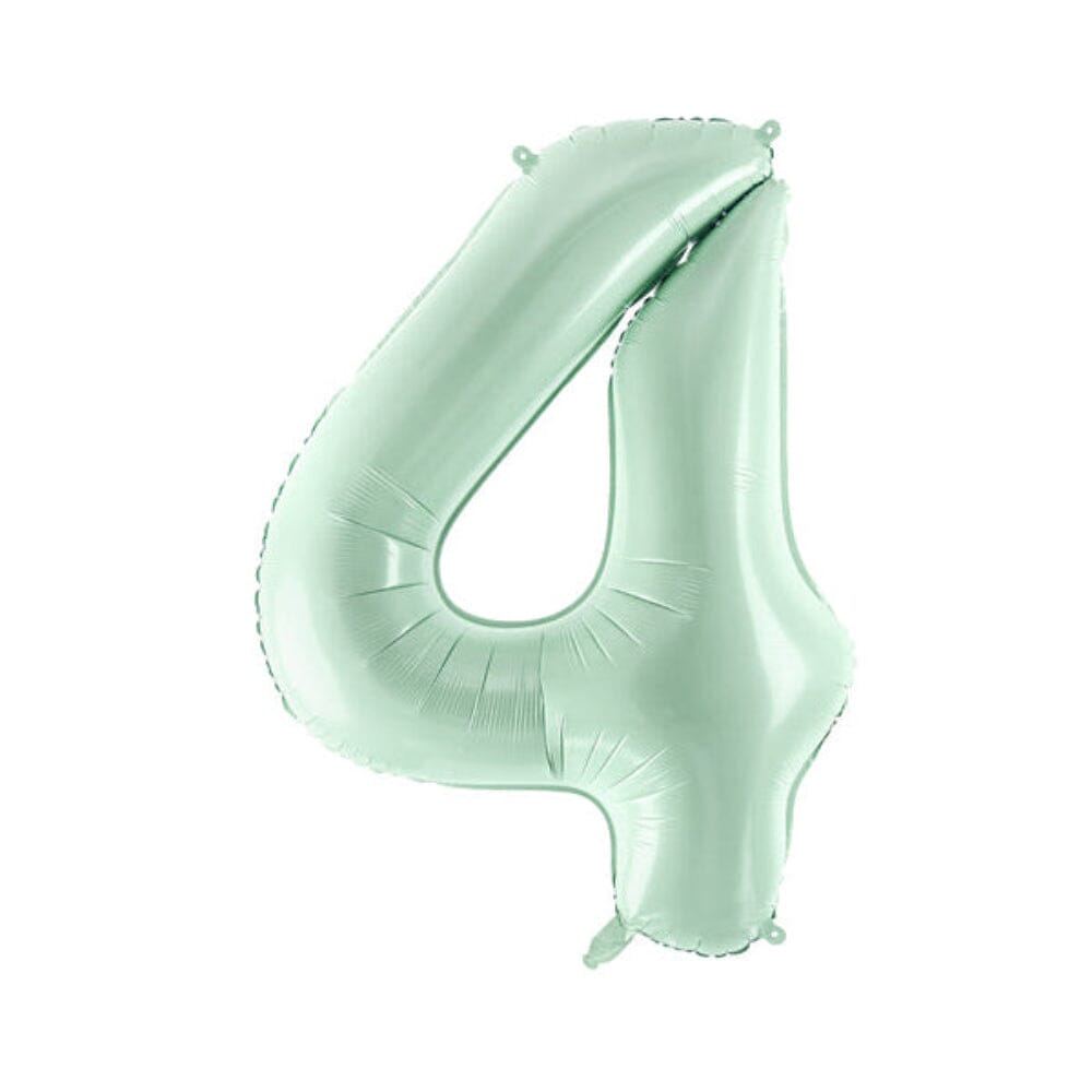 28" Number Balloon, Mint - 10 Style Options, Shopsweetluluss