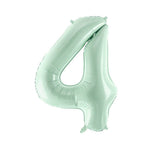 28" Number Balloon, Mint - 10 Style Options, Shopsweetluluss