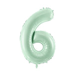 28" Number Balloon, Mint - 10 Style Options, Shopsweetluluss