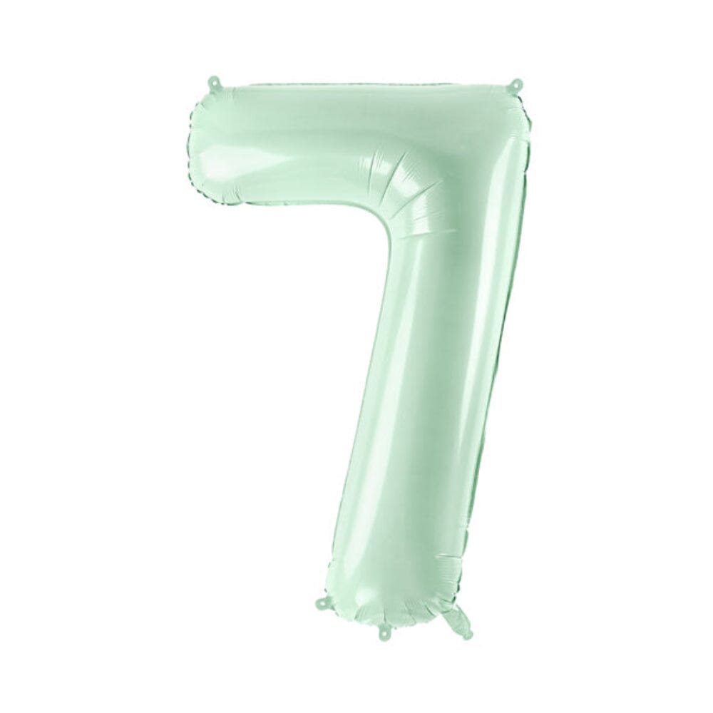28" Number Balloon, Mint - 10 Style Options, Shopsweetluluss