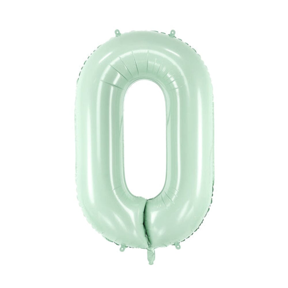 28" Number Balloon, Mint - 10 Style Options, Shopsweetluluss