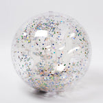 SunnyLife 3D Inflatable Beach Ball - Cotton Candy Glitter, Shopsweetluluss