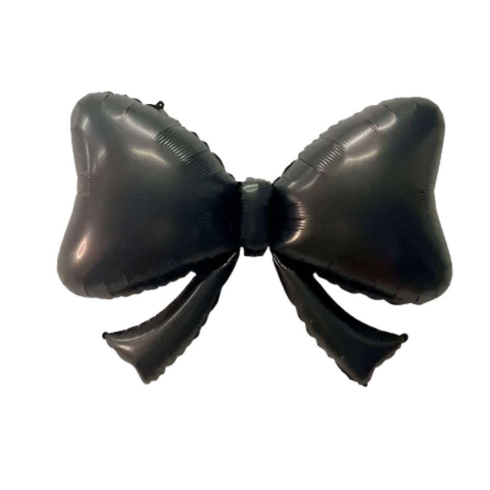 40" Bow Balloon - Black, Shopsweetluluss