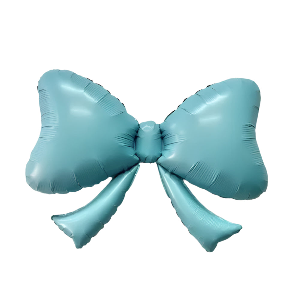 40" Bow Balloon - Baby Blue, Shopsweetluluss