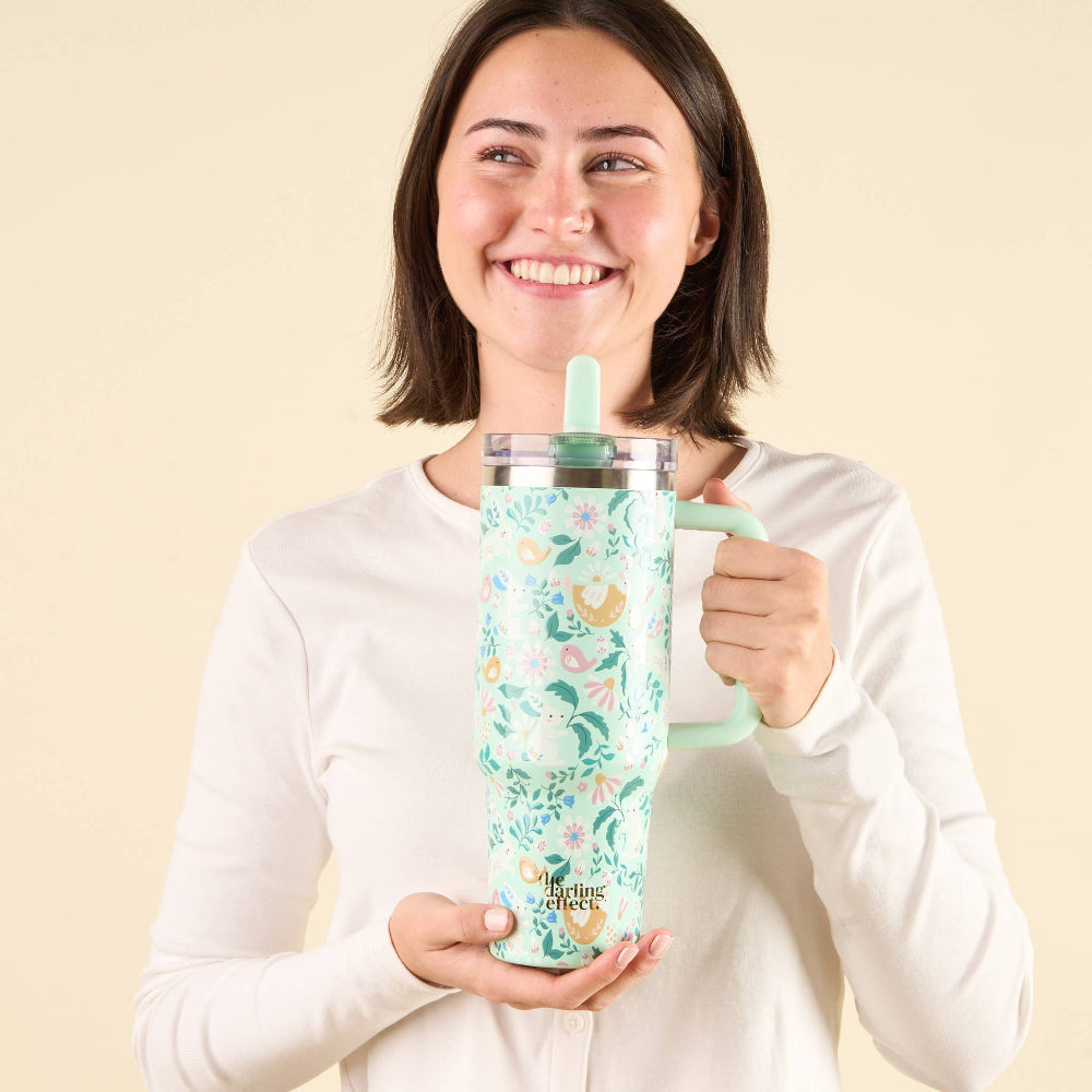 40oz Lifestyle Flip Straw Tumbler - Hoppy Days, Shopsweetluluss