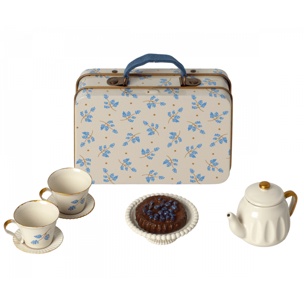 Afternoon Treat Set for Maileg Mice - Blue Madelaine, Shopsweetluluss
