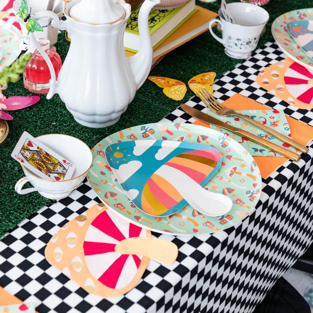 Alice Mushroom Large Napkins, Shopsweetluluss