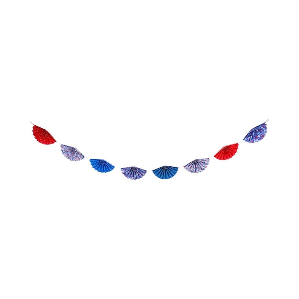 Floral Americana Bunting Banner, Shopsweetluluss