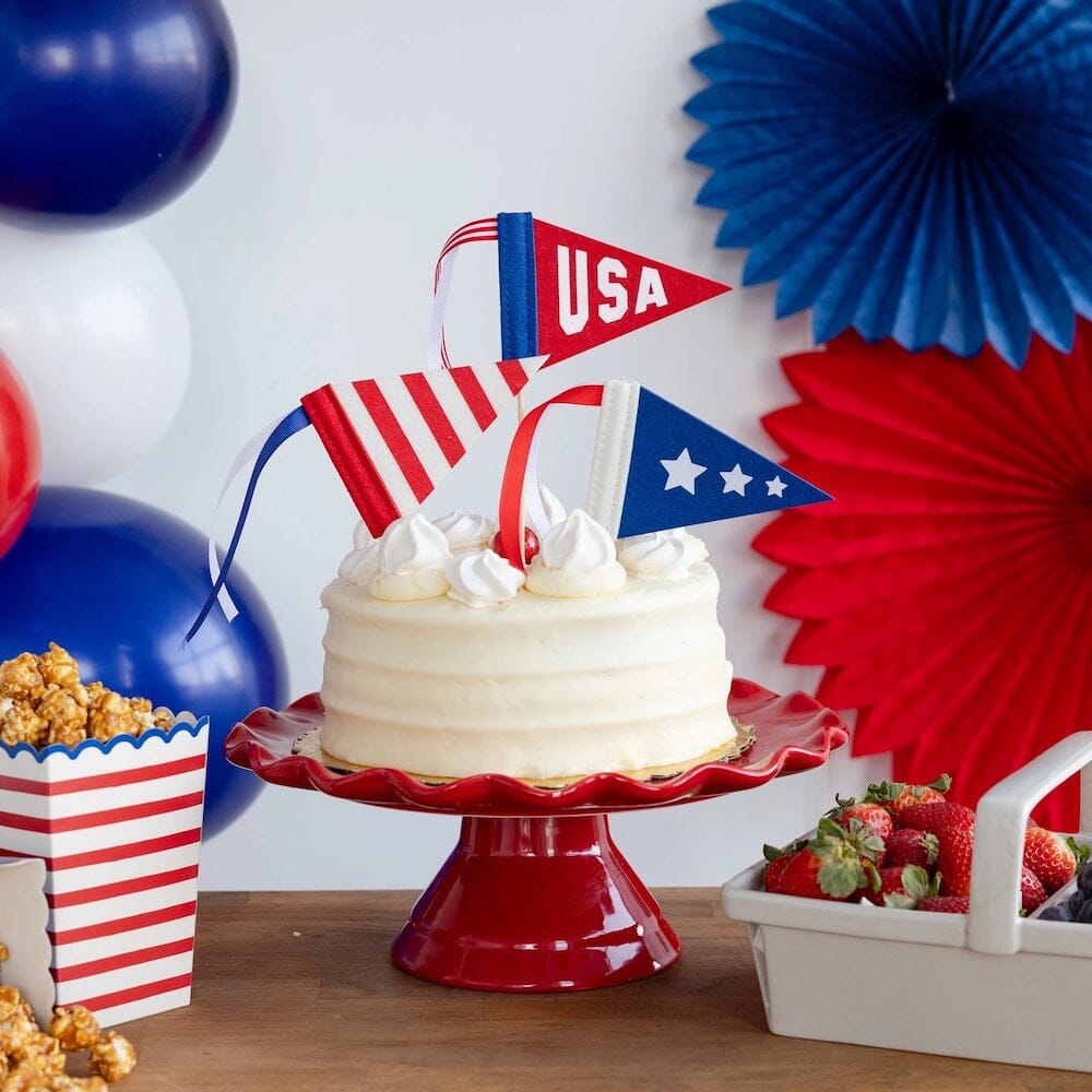 Americana Felt Pennant Set, Shopsweetluluss