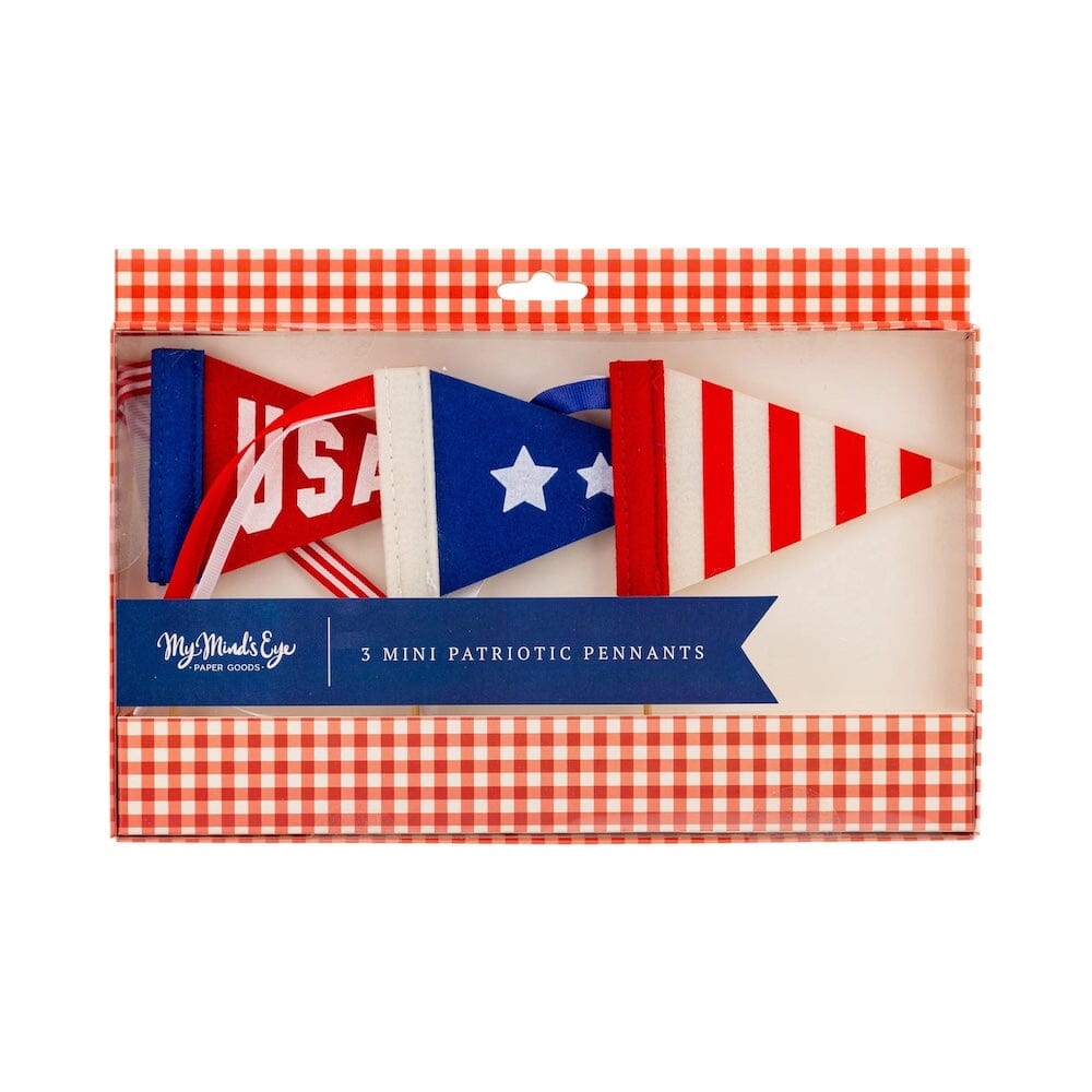 Americana Felt Pennant Set, Shopsweetluluss