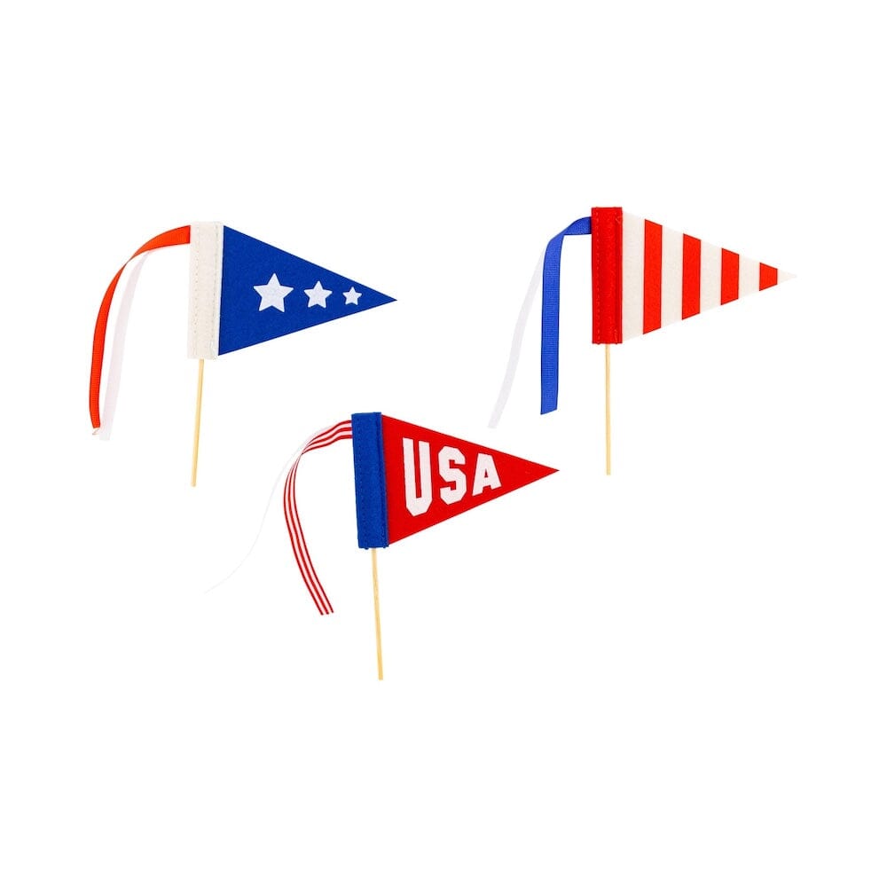 Americana Felt Pennant Set, Shopsweetluluss