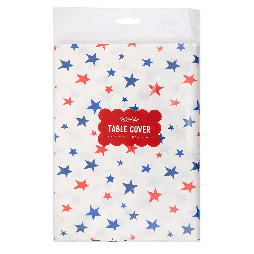 Americana Stars Paper Table Cover, Shopsweetluluss