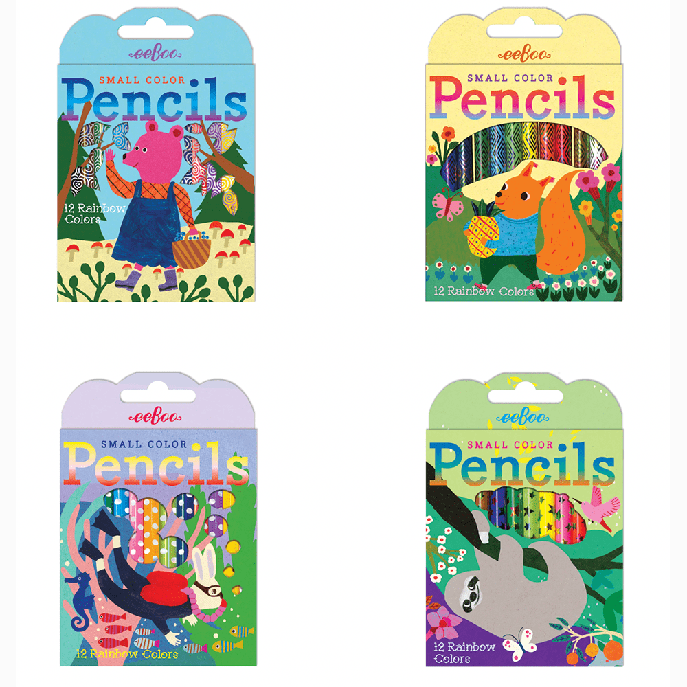Animal Color Pencil Set - 4 Style Options, Shopsweetluluss