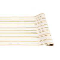 Antique Gold Stripe Table Runner, Shopsweetluluss
