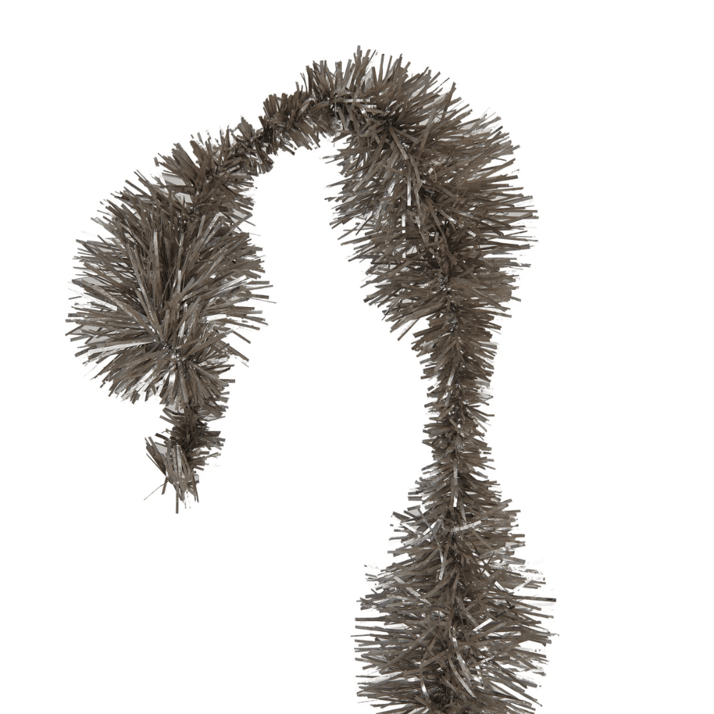 Tinsel Garland - Antique Silver Finish, Shopsweetluluss