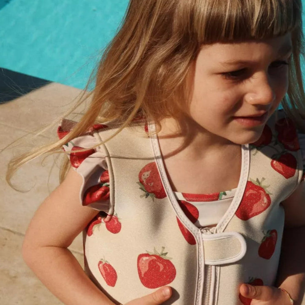 Avery Swim Vest, Fragola Print - 3 Size Options, Shopsweetluluss