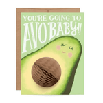 Pop-Up Avo Baby - Pregnancy/Baby Card - Shopsweetluluss