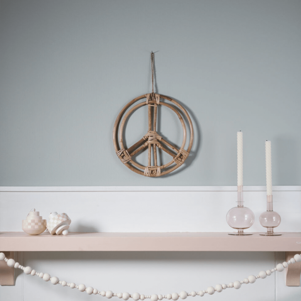 Bamboo Peace Wreath, Shopsweetluluss