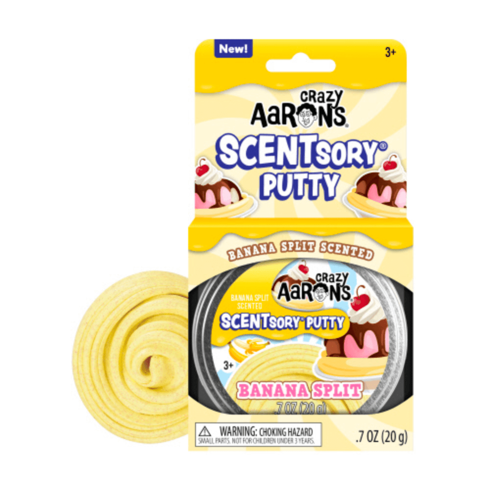 Scented Thinking Putty - Banana Split - Shopsweetluluss