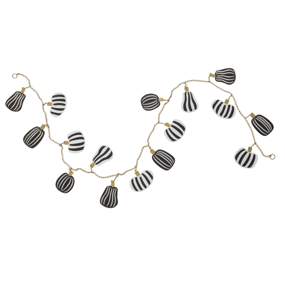 Banded Pumpkin Garland, Shopsweetluluss