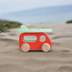 Beach Camper Car Push Toy, Shopsweetluluss