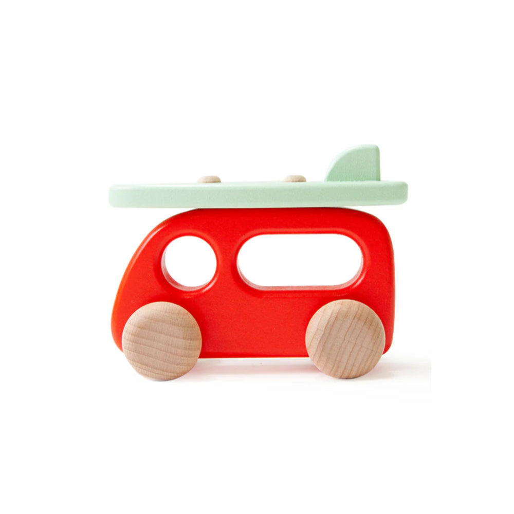 Beach Camper Car Push Toy, Shopsweetluluss