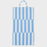Beach Towel 2-in-1 Tote Bag - Le Weekend Mid Blue Cream, Shopsweetluluss