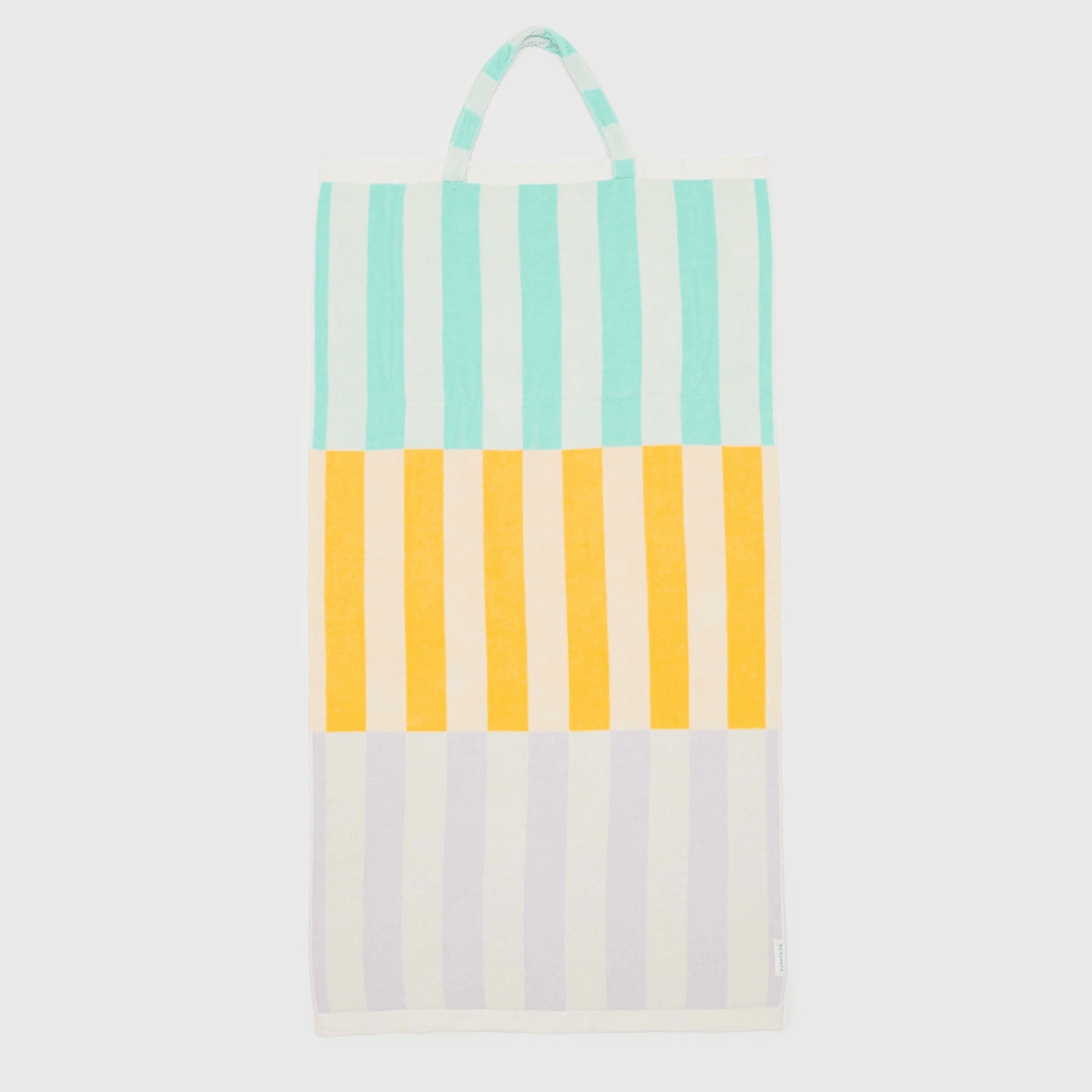 Beach Towel 2-in-1 Tote Bag - Rio Sun Multi, Shopsweetluluss